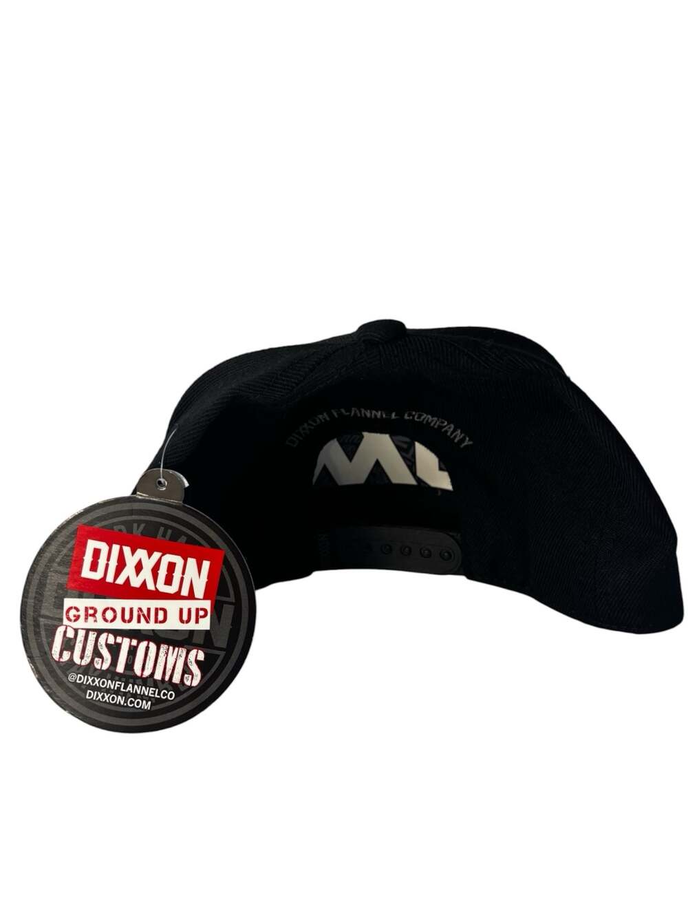 Dixxon Corpo Flat Bill Snapback Hat Work Hard Stay Humble Black - Picture 2 of 5